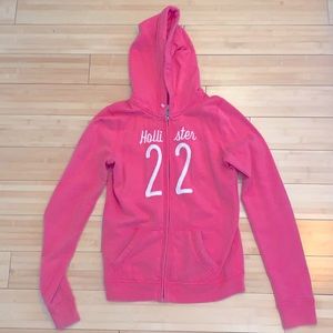 Pink Hollister Jacket